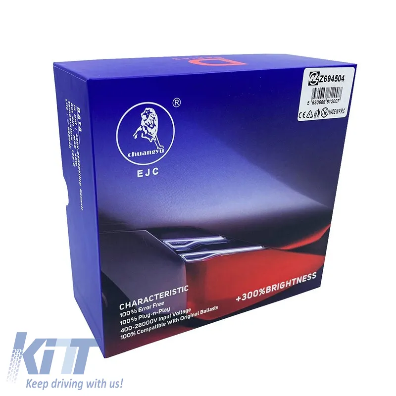 Led Kit D1S 400-28000V (HID Ballast) 45W 6000K 2 Pieces