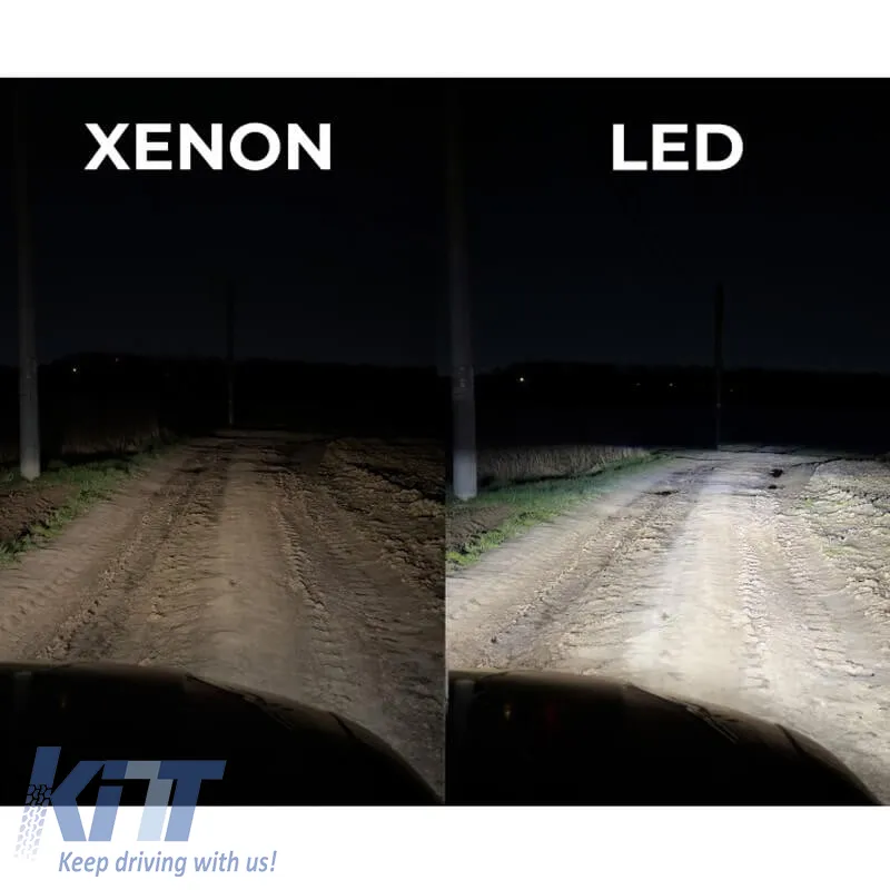 Led Kit D1S Canbus 80W 6000K 12500lm 2 Pieces