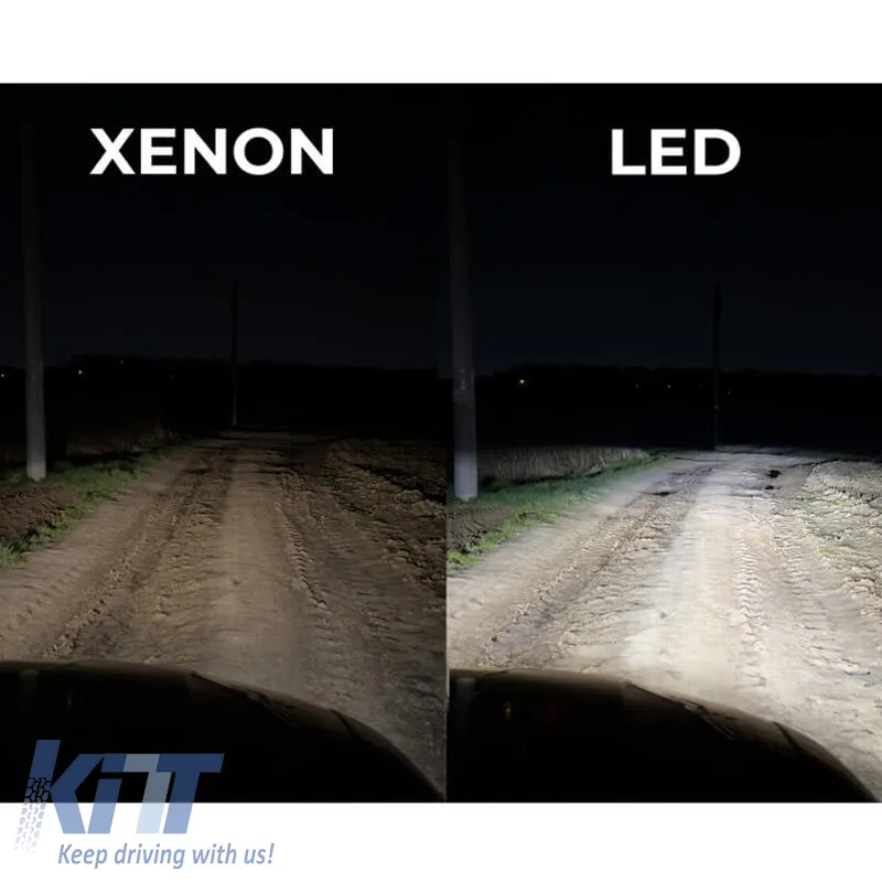 Led Kit D2S Canbus 80W 6000K 12500lm 2 Pieces