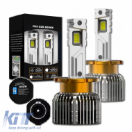 Led Kit D2S Canbus 80W 6000K 12500lm 2 Pieces