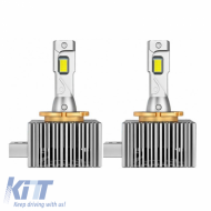 Led Kit D3S Canbus 80W 6000K 12500lm 2 Pieces