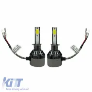 Led Kit H1 C12 12/24Volt 36watt 5500lm 6000k 2pcs-image-6302797