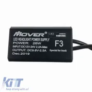 Led Kit H1 F3 Samsung 24Volt 26watt 2600lm 6500k 2pcs-image-6300420