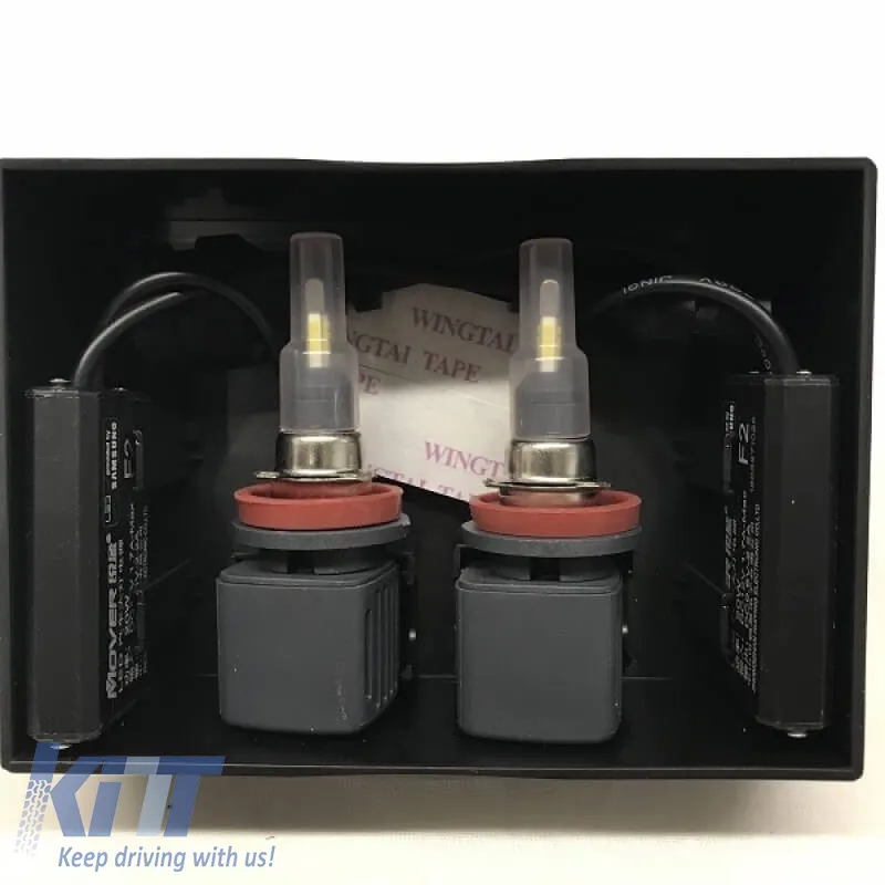 Led Kit H11 F2 Samsung 12Volt 20watt 2000lm 6500k 2pcs