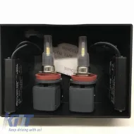 Led Kit H11 F2 Samsung 12Volt 20watt 2000lm 6500k 2pcs-image-6300320