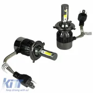 Led Kit H4 C12 12/24Volt 36watt 5500lm 6000k 2pcs-image-6302789