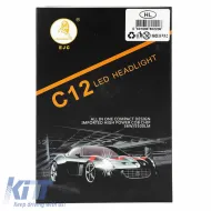 Led Kit H4 C12 12/24Volt 36watt 5500lm 6000k 2pcs-image-6302792