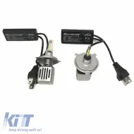 Led Kit H4 F3 Samsung 12Volt 26Watt 2600lm 6500k 2pcs-image-6300346