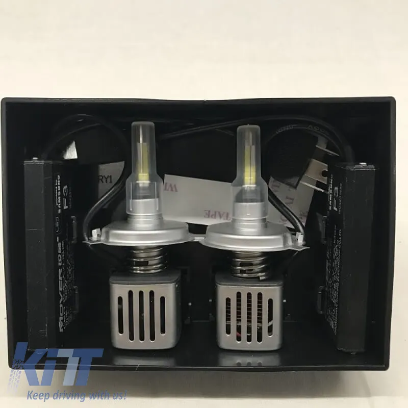Led Kit H4 F3 Samsung 12Volt 26Watt 2600lm 6500k 2pcs
