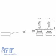 Led Kit H4 Osram Canbus 12volt 45/45watt Ledriving HL Allseason 2 In 1 60000k-2700k 64193DWALL-2HB 2 Pcs-image-6320209