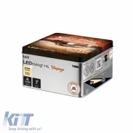Led Kit H4/R2/H19 Osram 12Volt 14/14Watt LEDriving HL Vintage 2700k 64193DWVNT-2MB 2 pcs-image-6313613