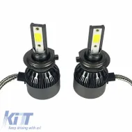 Led Kit H7 C12 12/24Volt 36watt 5500lm 6000k 2pcs-image-6302782