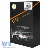 Led Kit H7 C12 12/24Volt 36watt 5500lm 6000k 2pcs-image-6302787