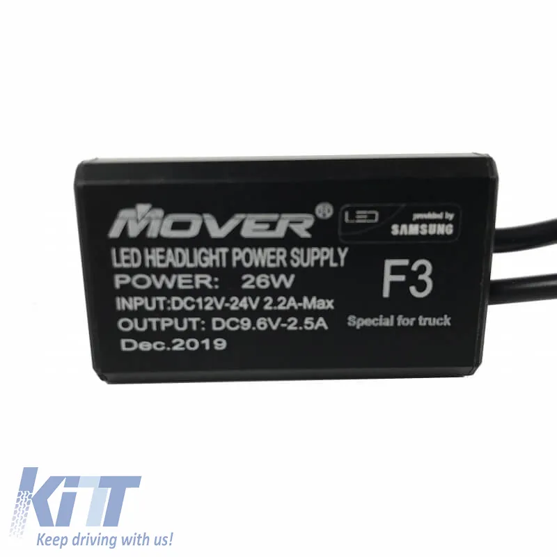 Led Kit H7 F3 Samsung 24Volt 26watt 2600lm 6500k 2pcs