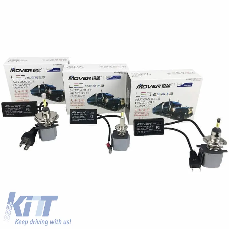 Led Kit H7 F3 Samsung 24Volt 26watt 2600lm 6500k 2pcs
