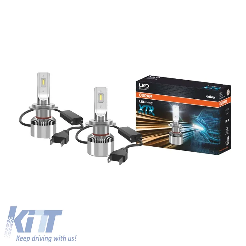 Led Kit H7 Osram 12volt 18watt LEDriving XTR ≙ 6000k 64210DWXTR 2 pcs