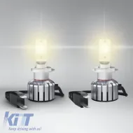 Led Kit H7/H18 Osram 12Volt 18Watt LEDriving HL Vintage 2700k 64210DWVNT-2MB 2 pcs-image-6312765