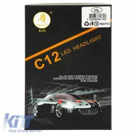 Led Kit HB4 9006 C12 12/24Volt 36watt 5500lm 6000k 2pcs-image-6302805