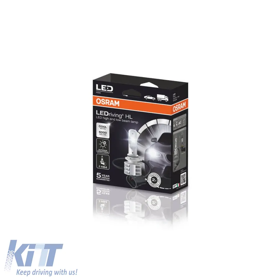 Led Kit HB4 9006 Osram 12volt & 24volt 14watt 6000k 9736CW 2pcs