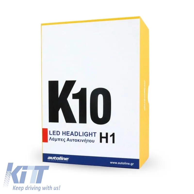 Led Kit Led H1 12volt 25watt 2200lm 6500k K10 2 pcs