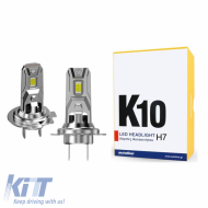 Led Kit Led H7 12volt 25watt 2200lm 6500k K10 2 pcs