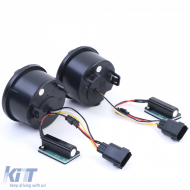 LED-Klarglas-Frontblinker Parklicht in Schwarzrauch geeignet für Jeep Wrangler JK ab 07-image-6202076