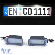 LED license plate light white 6000K for Ford Kuga 1 + 2 Mondeo 4 + 5 Ecosport