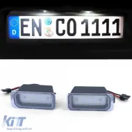image-63-LED license plate light white 6000K for Jaguar XJ X351 09-16 XF X250 08-15