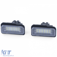 LED license plate light white 6000K for Mercedes C219 R171 W211 W203-image-6257102