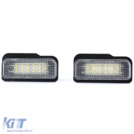 LED license plate light white 6000K for Mercedes C219 R171 W211 W203-image-6257104