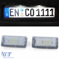 LED license plate light white 6000K suitable for BMW E46 Sedan Touring 98-03