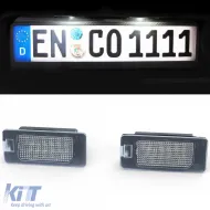 image-64-LED license plate light white 6000K suitable for 3 Series BMW E90 E91 E92 E93 04-13