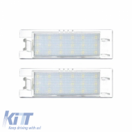 Led License Plate Lights suitable for Alfa Romeo 147 / 156 / 159 / 166 GT 2 Pcs