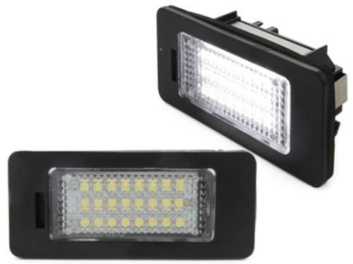 LED rendszámtábla lámpák AUDI A1 8X, A3 8V, A4/S4 8K, A5/S5 8T, A6 4G/C7, A7 4G/C7, TT 8J, Q3, Q5