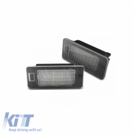 Led License Plate Lights suitable for Bmw 1 E82, E88 / 3 E90, E91, E92, E93, F30, F31, F32, F33 / 4 F36, F34 / 5 E39, E60, E61, F10, F11 / X3 F25 / X5 E70, F15 / X6 E71, E72 Canbus 2 Pcs