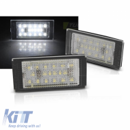Led License Plate Lights suitable for Bmw 3 E46 Coupe 99-03 2 Pcs