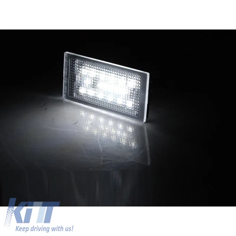 Led License Plate Lights suitable for Bmw 3 E46 Coupe 99-03 2 Pcs