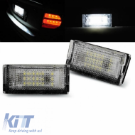 Led License Plate Lights suitable for Bmw 3 E46 Sedan / Caravan 98-05 2 Pcs