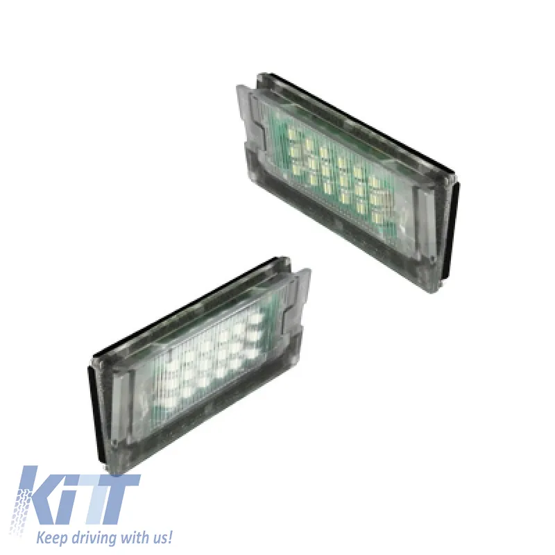 Led License Plate Lights suitable for Bmw 3 E46 Sedan / Caravan 98-05 2 Pcs