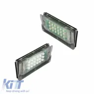 Led License Plate Lights suitable for Bmw 3 E46 Sedan / Caravan 98-05 2 Pcs-image-6293167