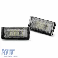 Led License Plate Lights suitable for Bmw 3 E46 Sedan / Caravan 98-05 2 Pcs-image-6293170