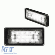 Led License Plate Lights suitable for BMW 3 E46 Coupe / Cabrio Facelift 03-06 2 Pcs