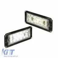 Led License Plate Lights suitable for BMW 3 E46 Coupe / Cabrio Facelift 03-06 2 Pcs-image-6293173