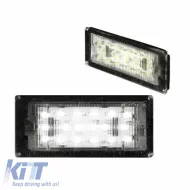 Led License Plate Lights suitable for BMW 3 E46 Coupe / Cabrio Facelift 03-06 2 Pcs-image-6293175