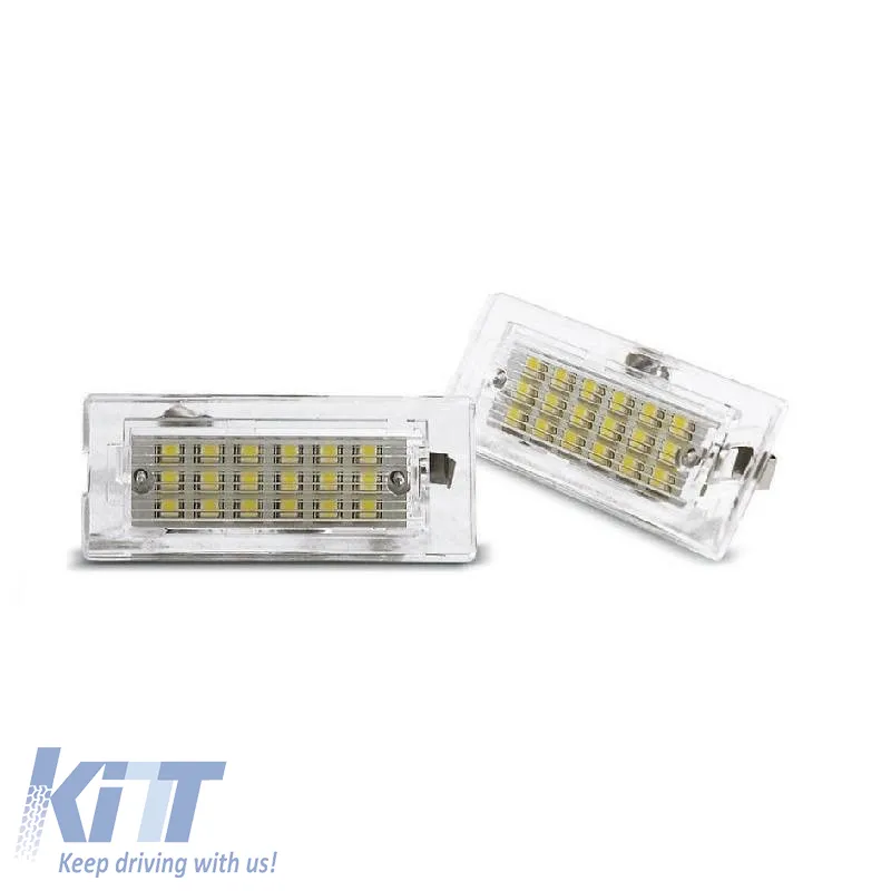 Led License Plate Lights suitable for Bmw X3 E83 / X5 E53 2 Pcs