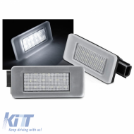 Led License Plate Lights suitable for Dacia Duster 2017-2021 / Dacia Duster 2021 - 2 Pcs