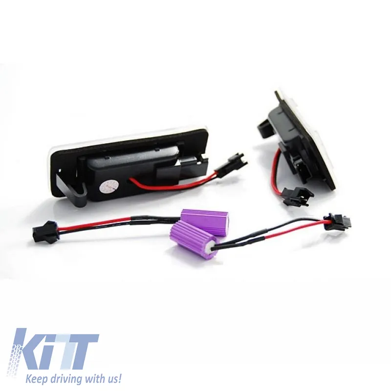 Led License Plate Lights suitable for Opel Astra J Caravan 2010- / Opel Zafira C 2012- Canbus 2 Pcs