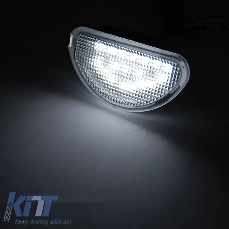 Led License Plate Lights suitable for Toyota Aygo 05-14 2 Pcs