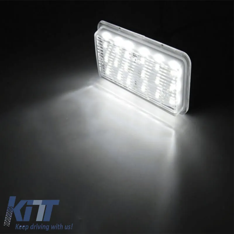 Led License Plate Lights suitable for Toyota Land Cruiser 98-14 / Lexus LX 98-12, GX 02-09 2 Pcs