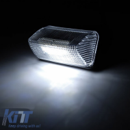 Led License Plate Lights suitable for Toyota Auris E15 Hatchback 06-12, Corolla E12 00-08 & E15 07-19, Avensis T25 03-08, T30 08-19, Prius 11-19, Verso 09-19 2 Pcs